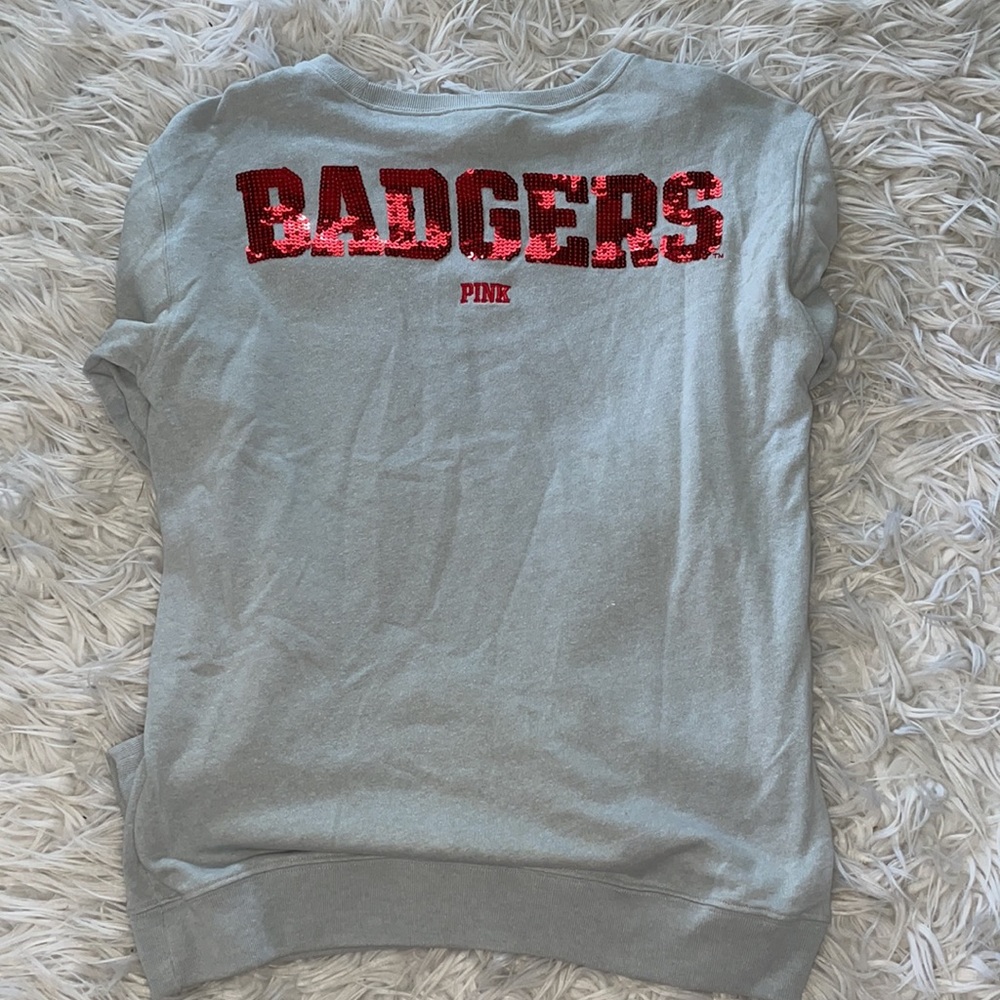 Wisconsin badgers sequin pullover - Picture 4 of 4